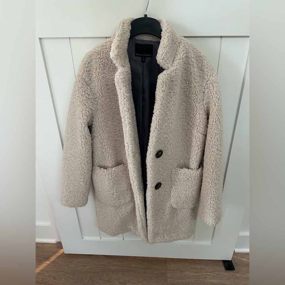 Banana Republic Sherpa Coat
